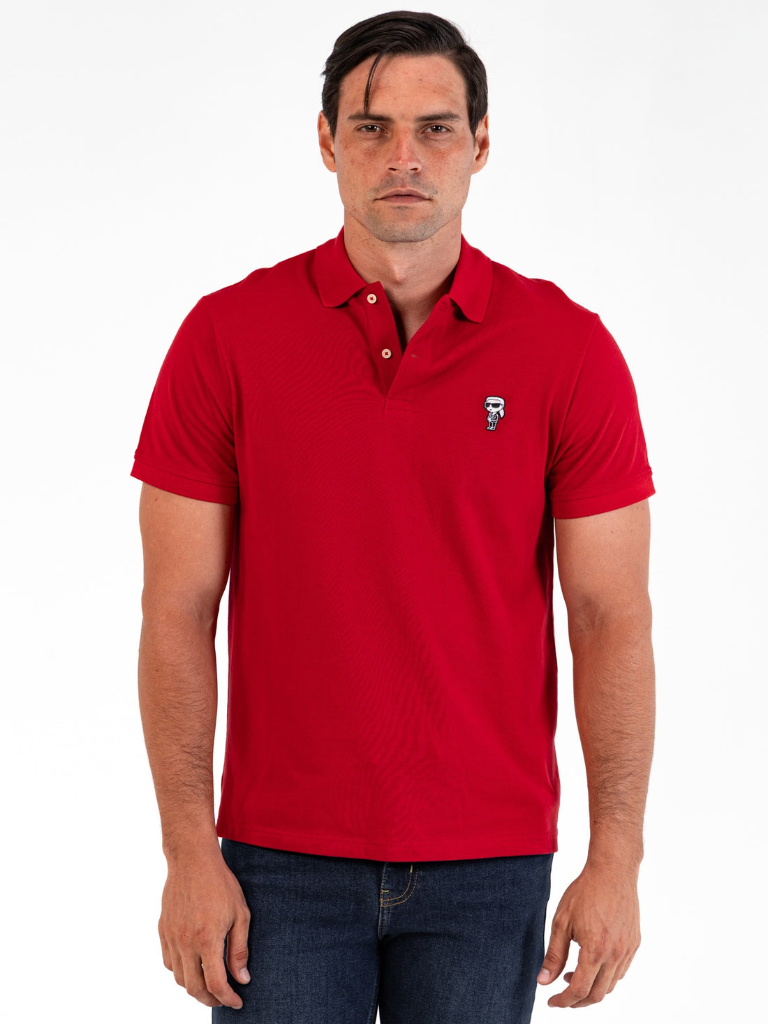 Polo Rojo Hombre Karl Lagerfeld