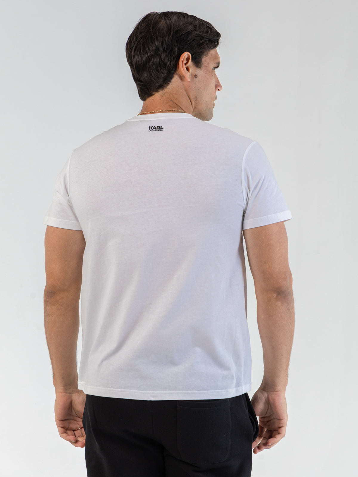 Camiseta Blanca Hombre Karl Lagerfeld