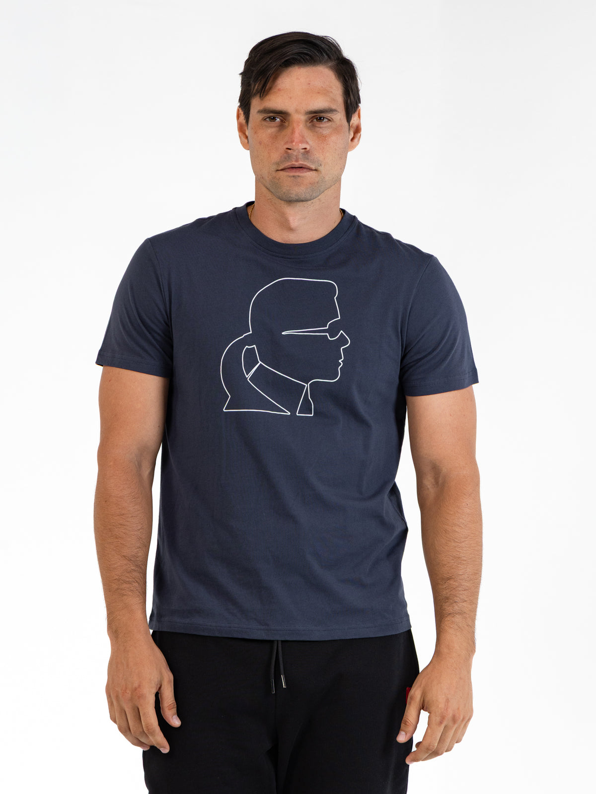 Camiseta Azul Hombre Karl Lagerfeld