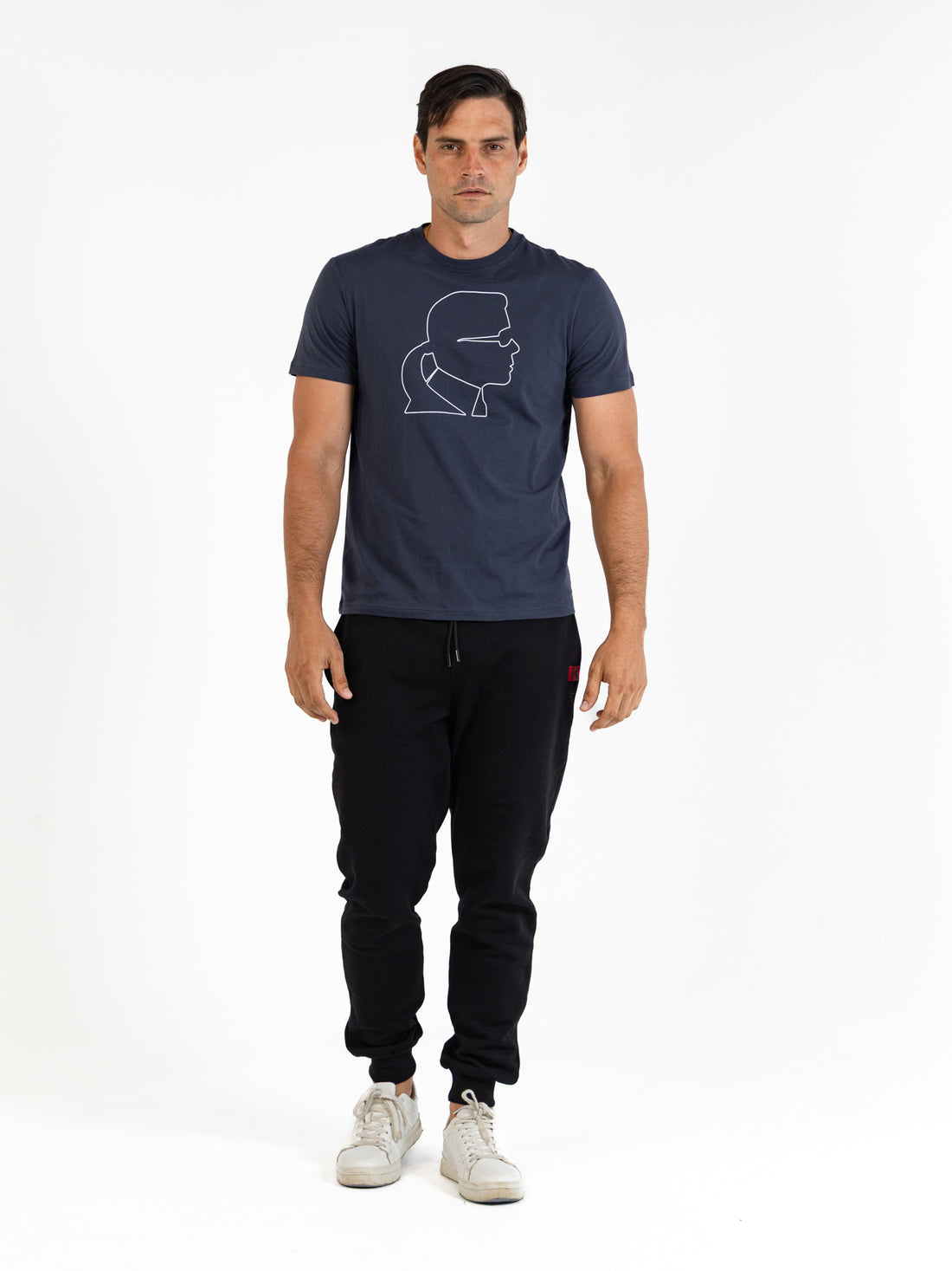 Camiseta Azul Hombre Karl Lagerfeld
