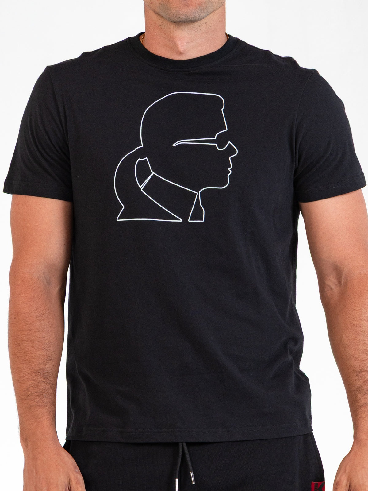 Camiseta Negra Hombre Karl Lagerfeld