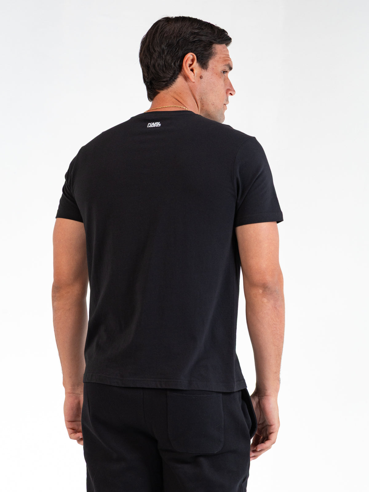 Camiseta Negra Hombre Karl Lagerfeld