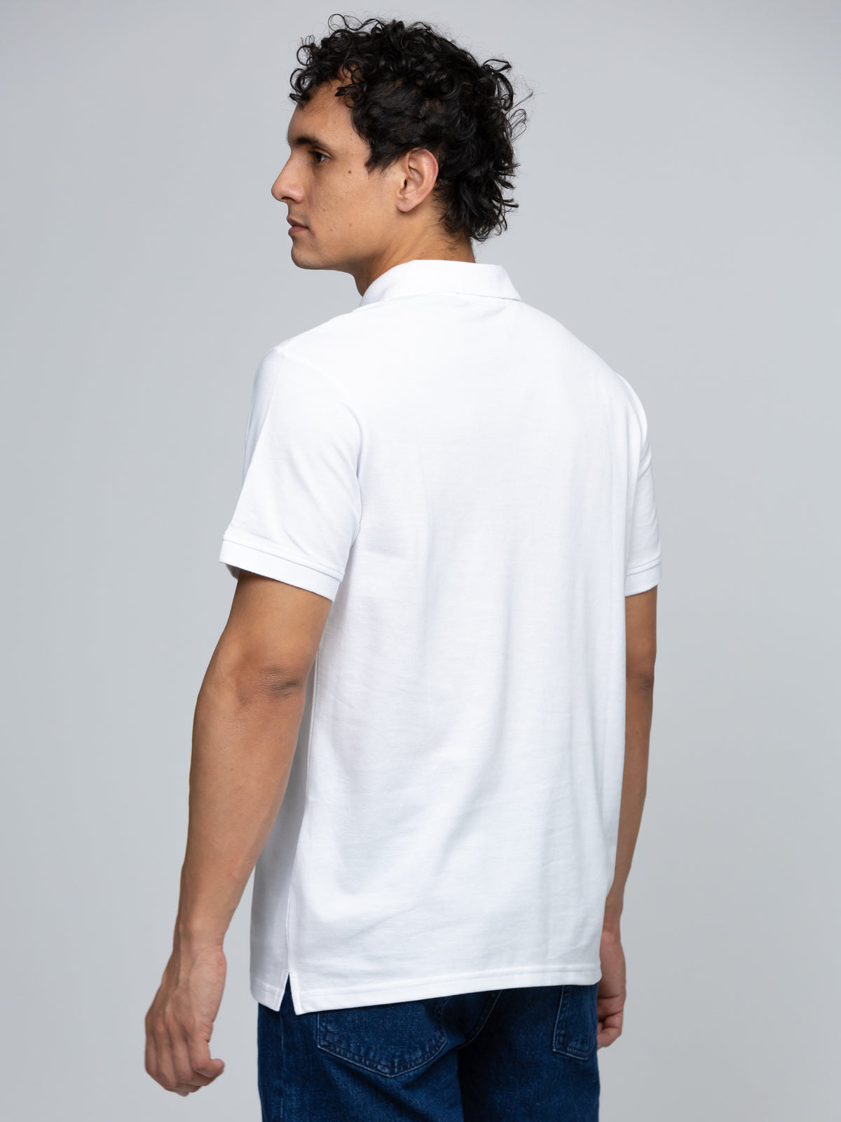 Polo Blanco Hombre Karl Lagerfeld