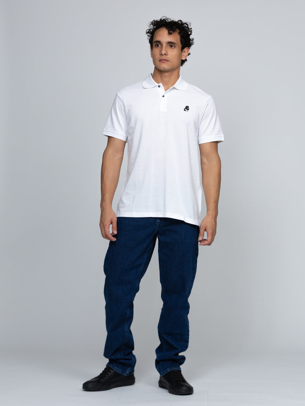 Polo Blanco Hombre Karl Lagerfeld