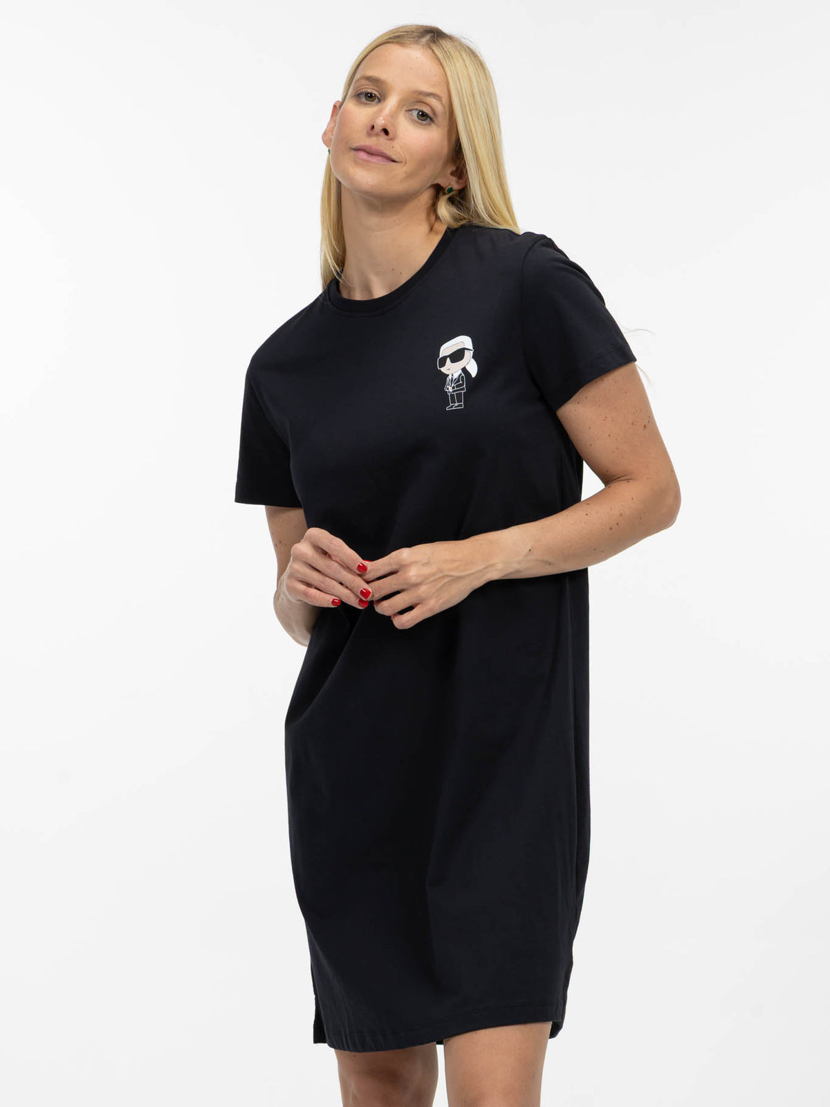 Vestido Negro Mujer Karl Lagerfeld