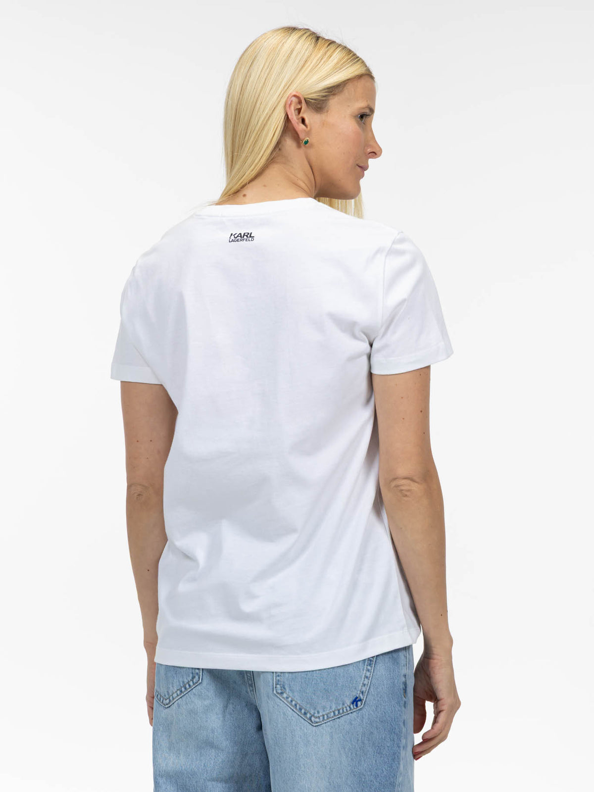 Camiseta Blanca Mujer Karl Lagerfeld