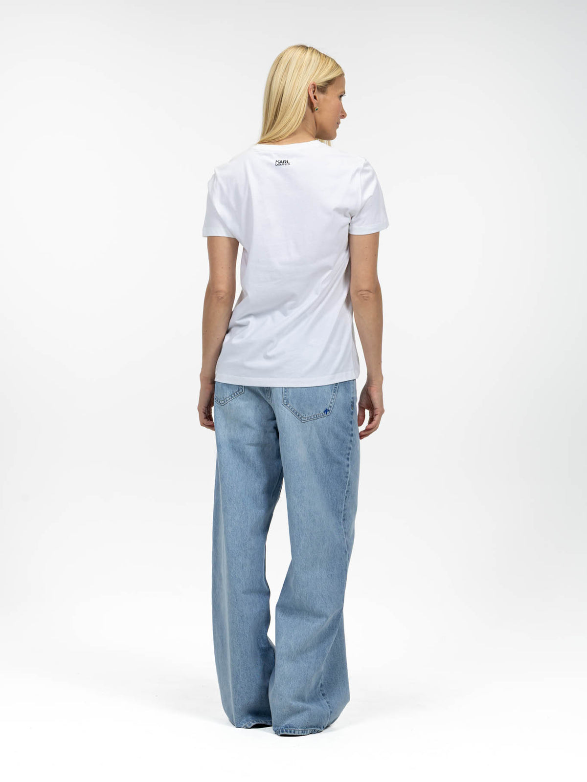 Camiseta Blanca Mujer Karl Lagerfeld