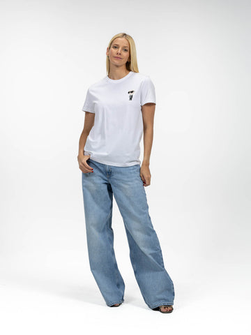 Camiseta Blanca Mujer Karl Lagerfeld