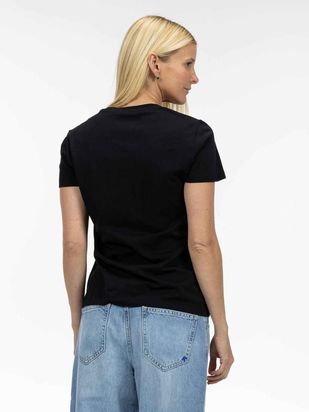Camiseta Negra Mujer Karl Lagerfeld