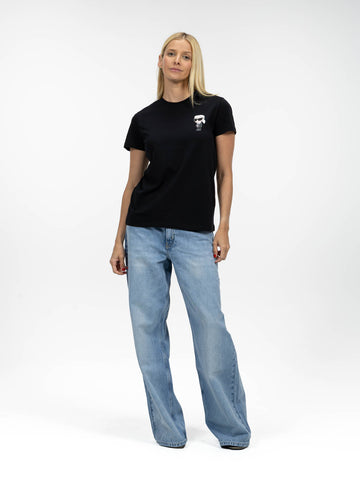 Camiseta Negra Mujer Karl Lagerfeld