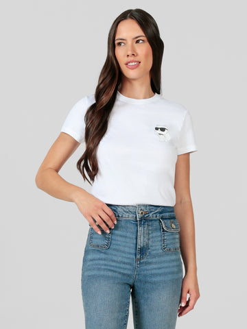 Camiseta Blanca Mujer Karl Lagerfeld