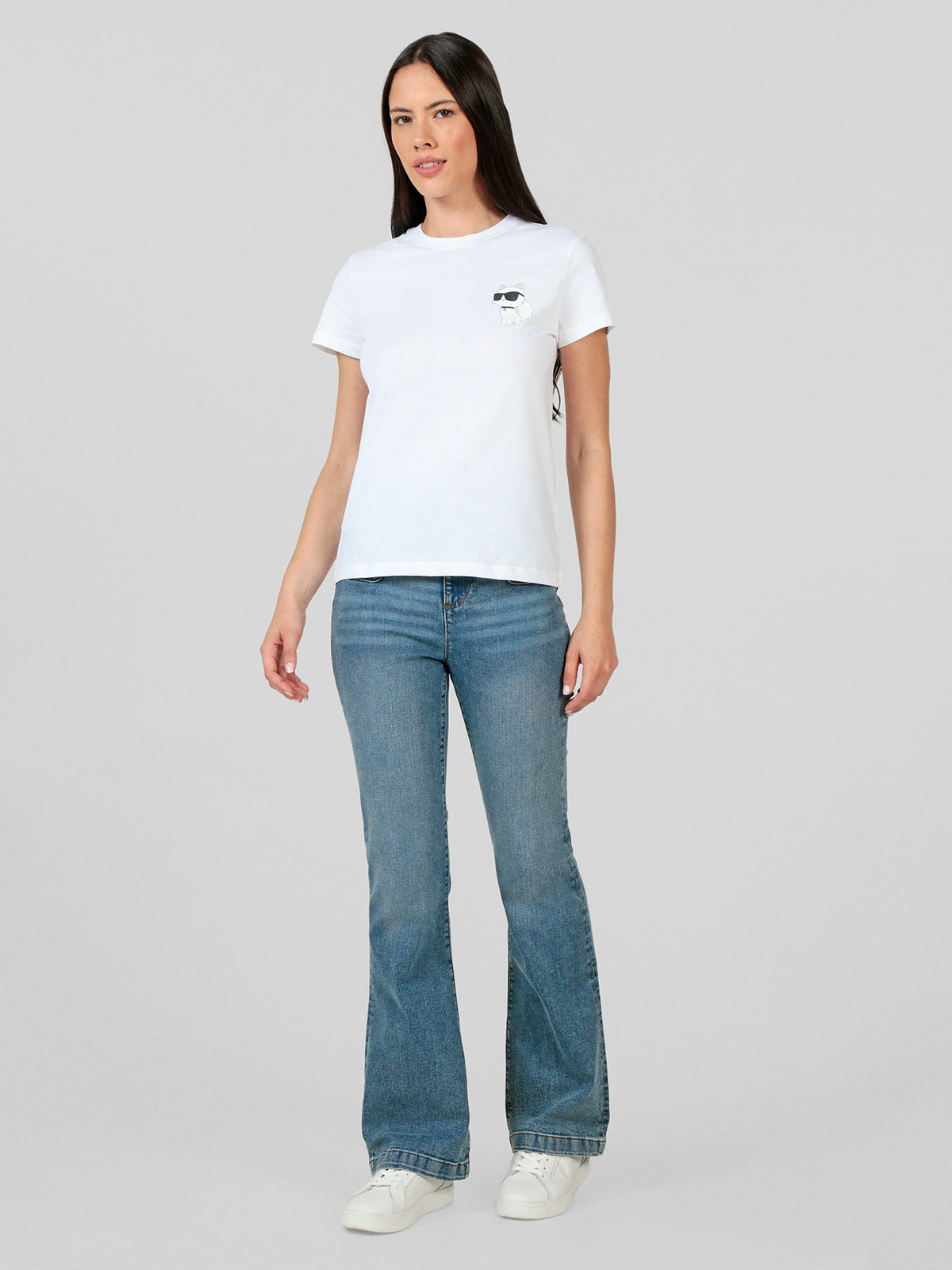 Camiseta Blanca Mujer Karl Lagerfeld