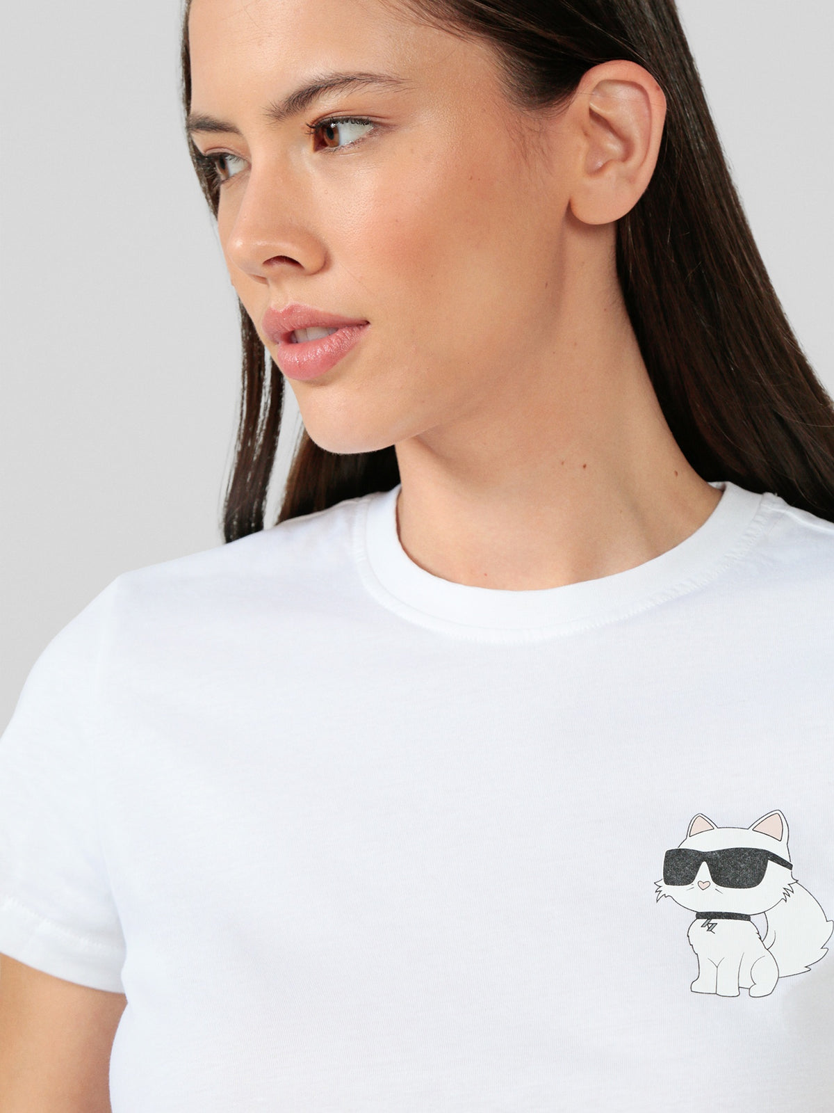 Camiseta Blanca Mujer Karl Lagerfeld