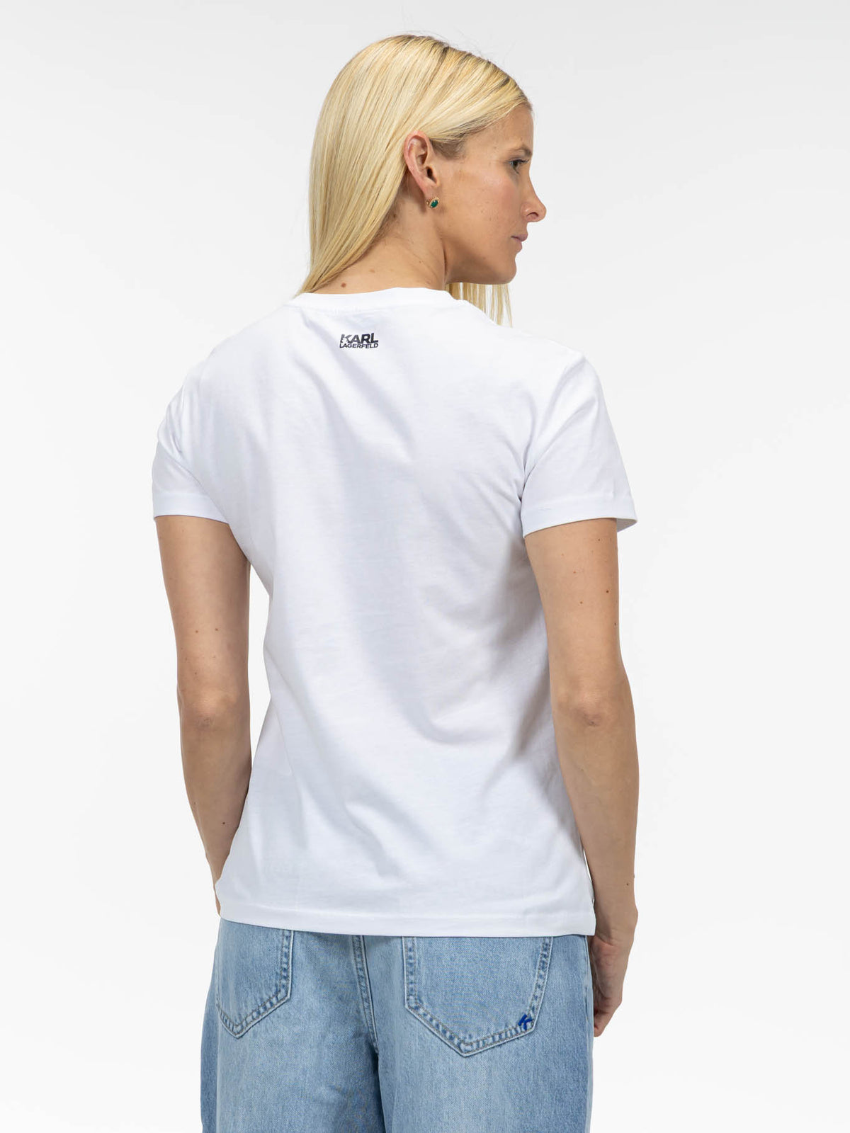 Camiseta Blanca Mujer Karl Lagerfeld