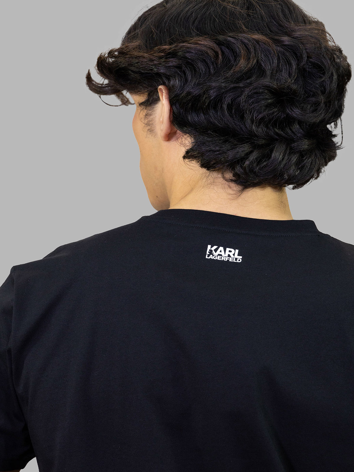Camiseta Negra Hombre Karl Lagerfeld