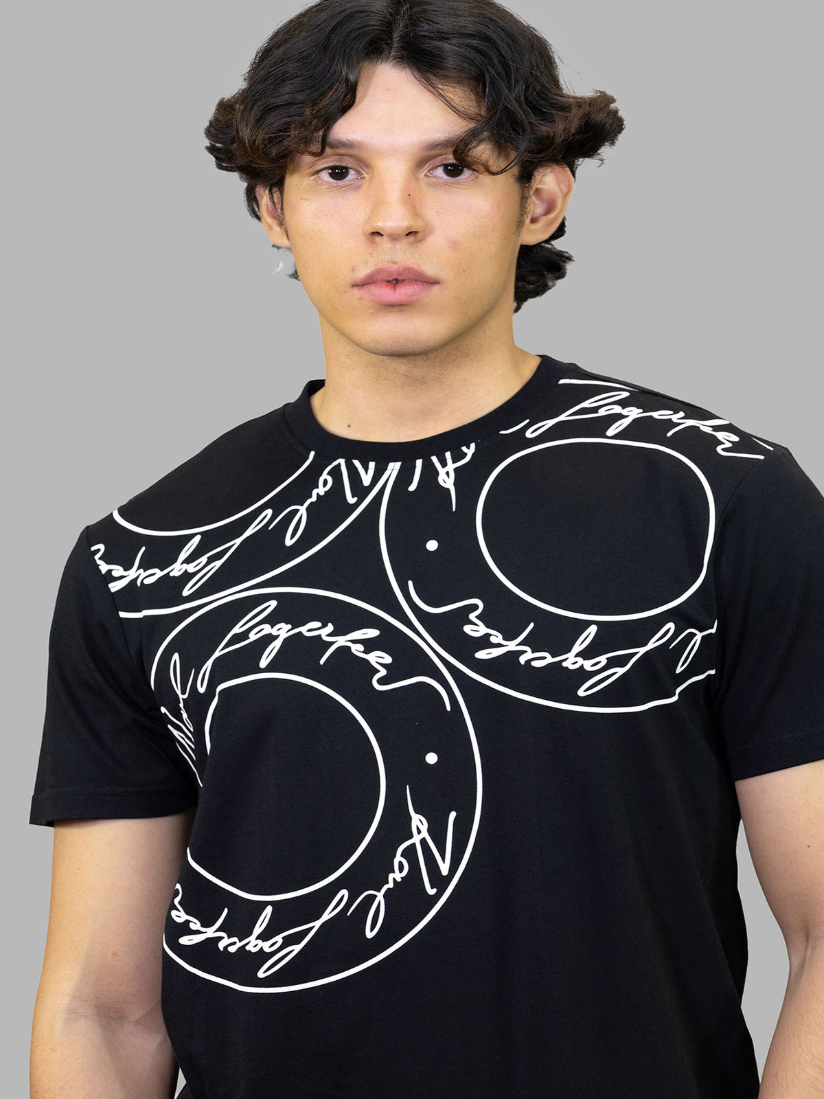 Camiseta Negra Hombre Karl Lagerfeld
