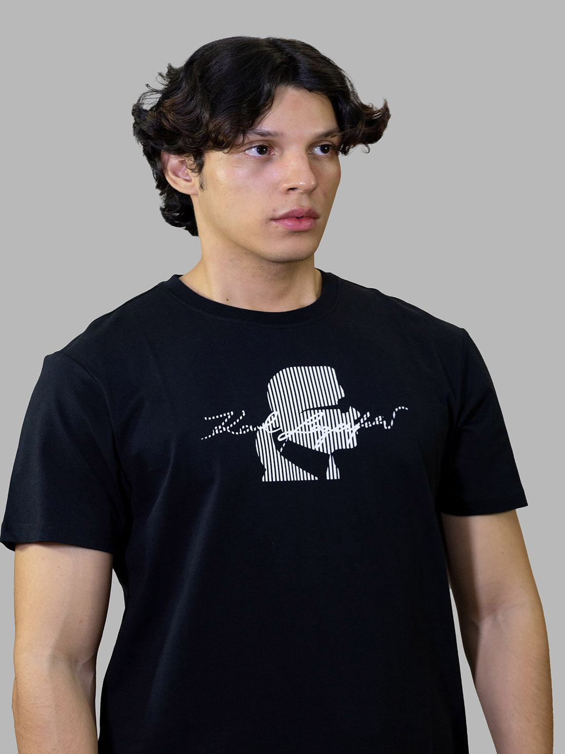 Camiseta Negra Hombre Karl Lagerfeld