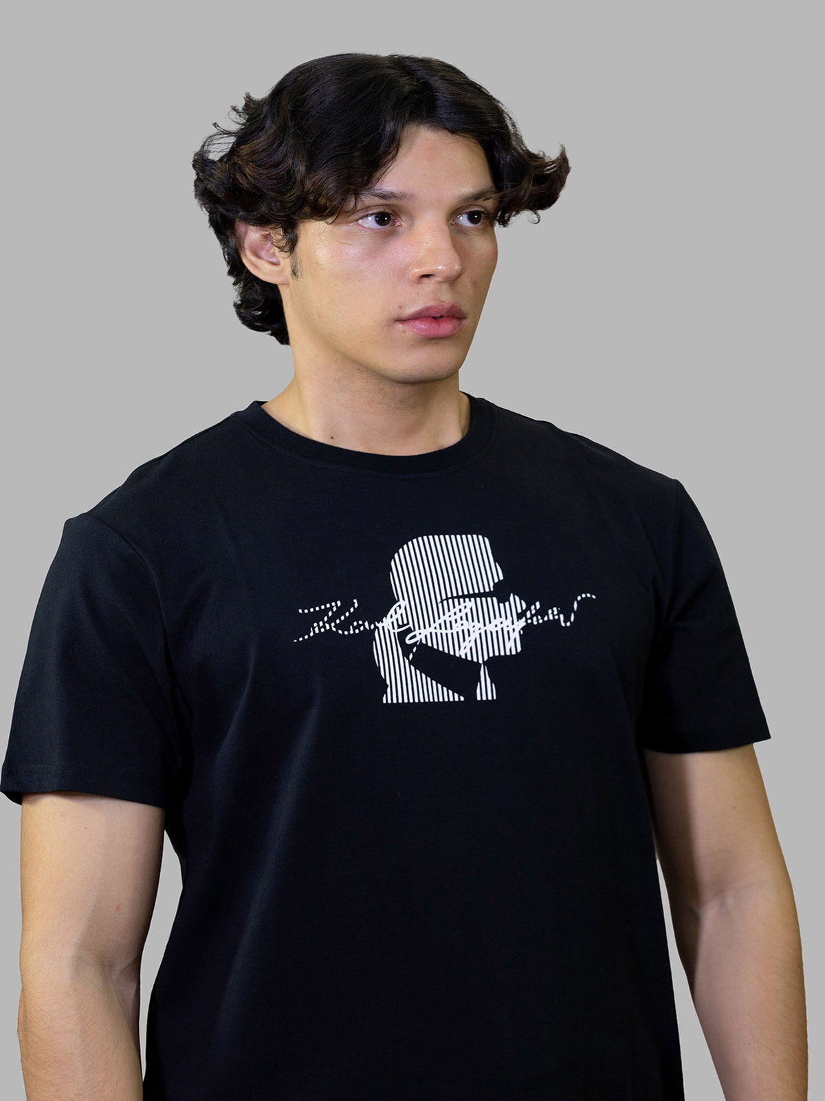 Camiseta Negra Hombre Karl Lagerfeld