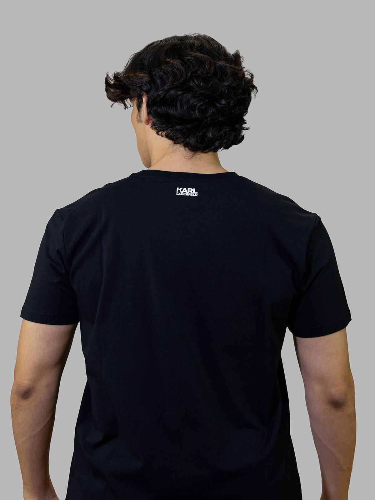 Camiseta Negra Hombre Karl Lagerfeld