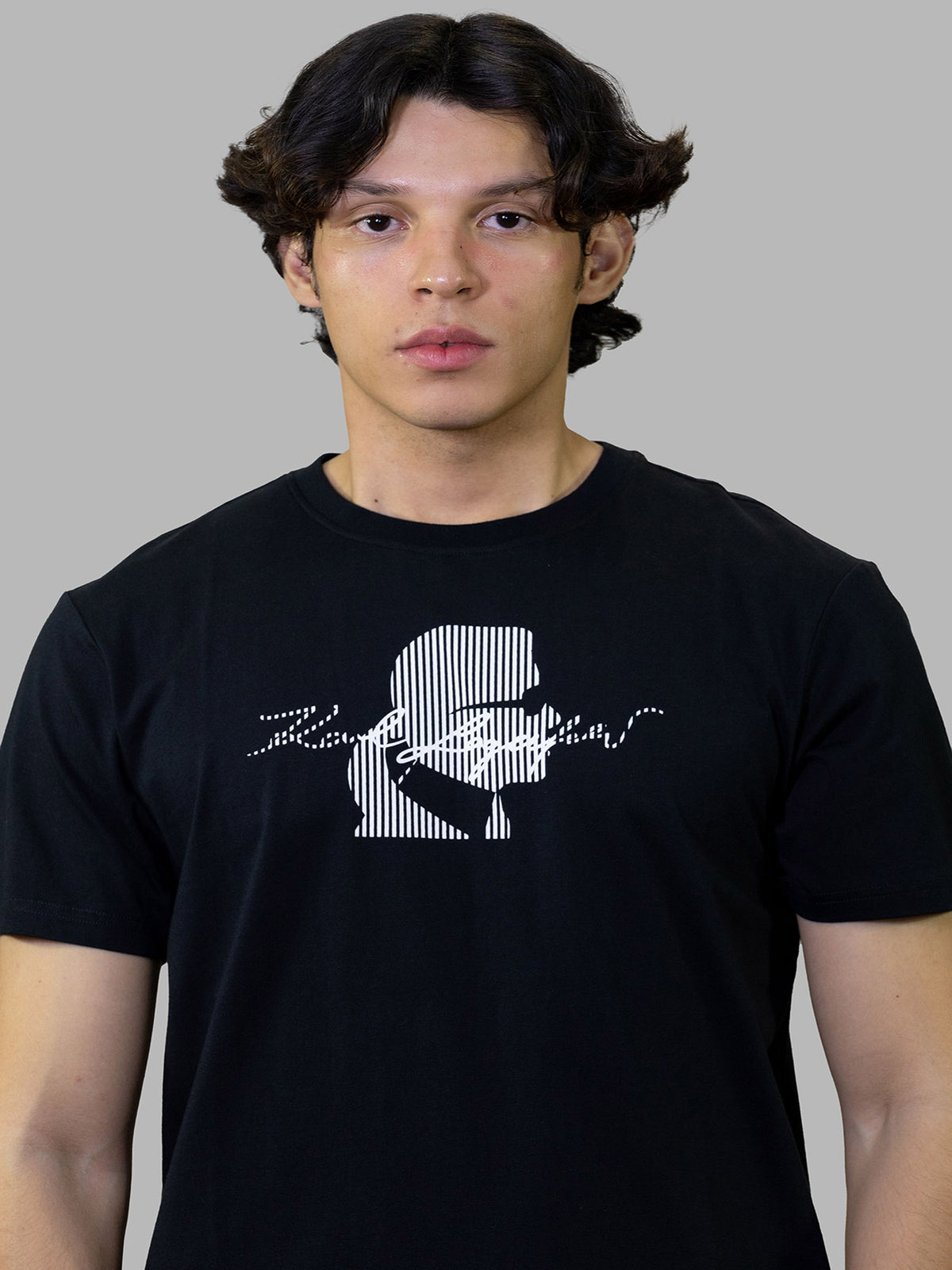 Camiseta Negra Hombre Karl Lagerfeld