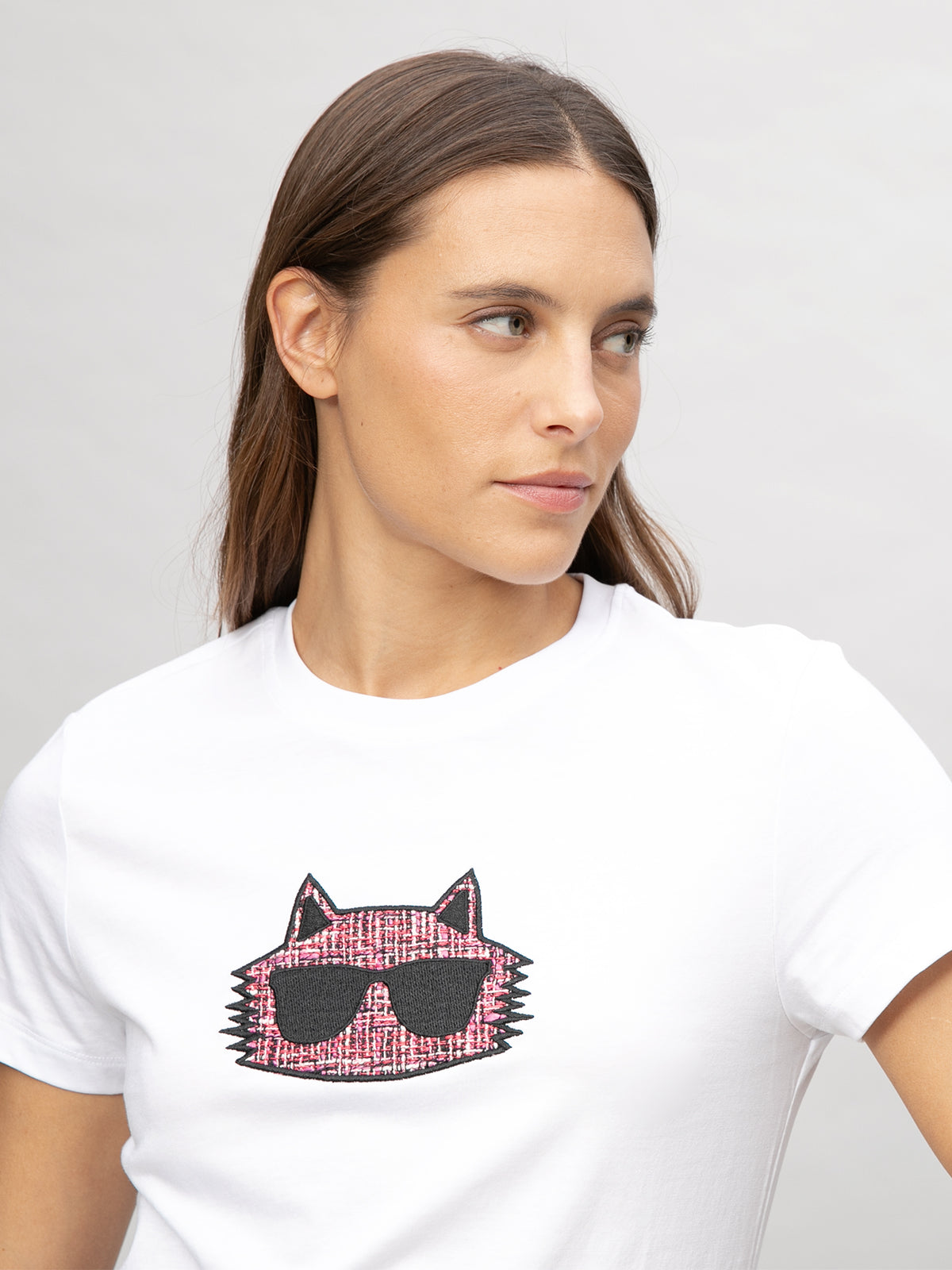 Camiseta Blanca Mujer Karl Lagerfeld