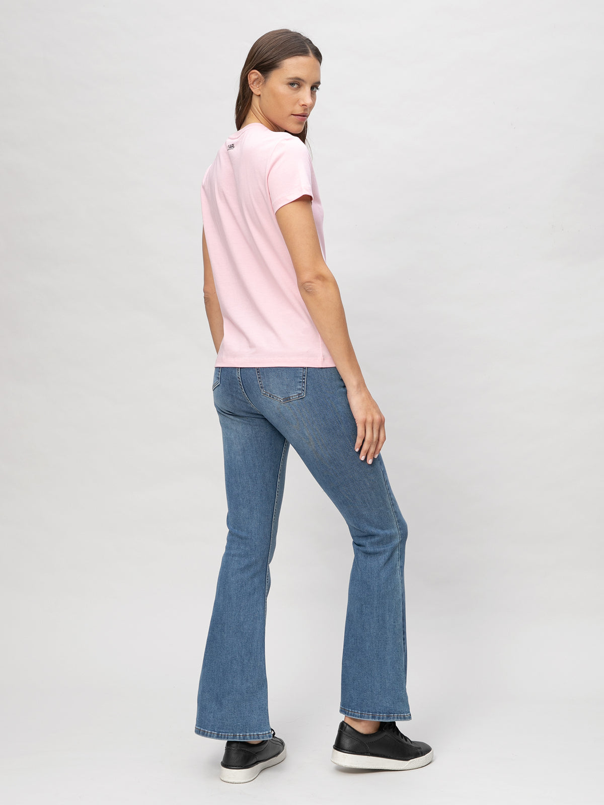 Camiseta Rosada Mujer Karl Lagerfeld