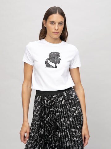 Camiseta Blanca Mujer Karl Lagerfeld