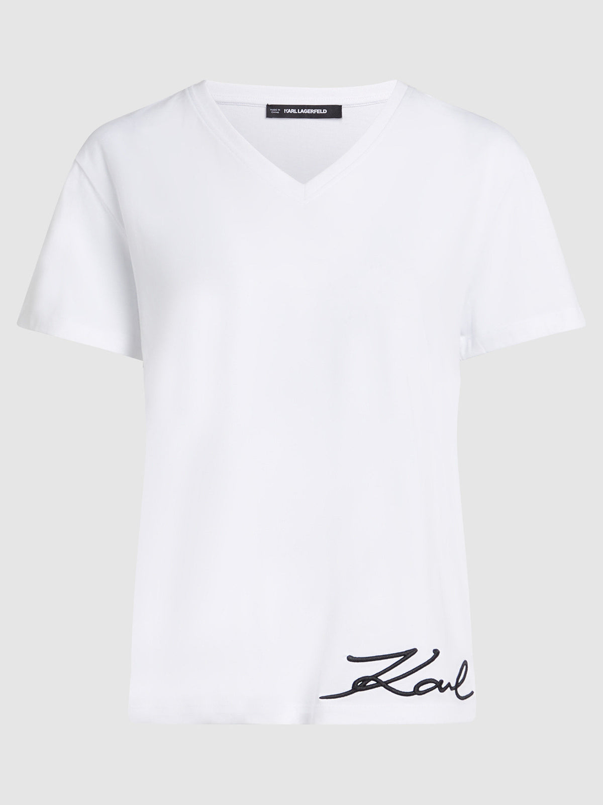 Camiseta Blanca Mujer Karl Lagerfeld