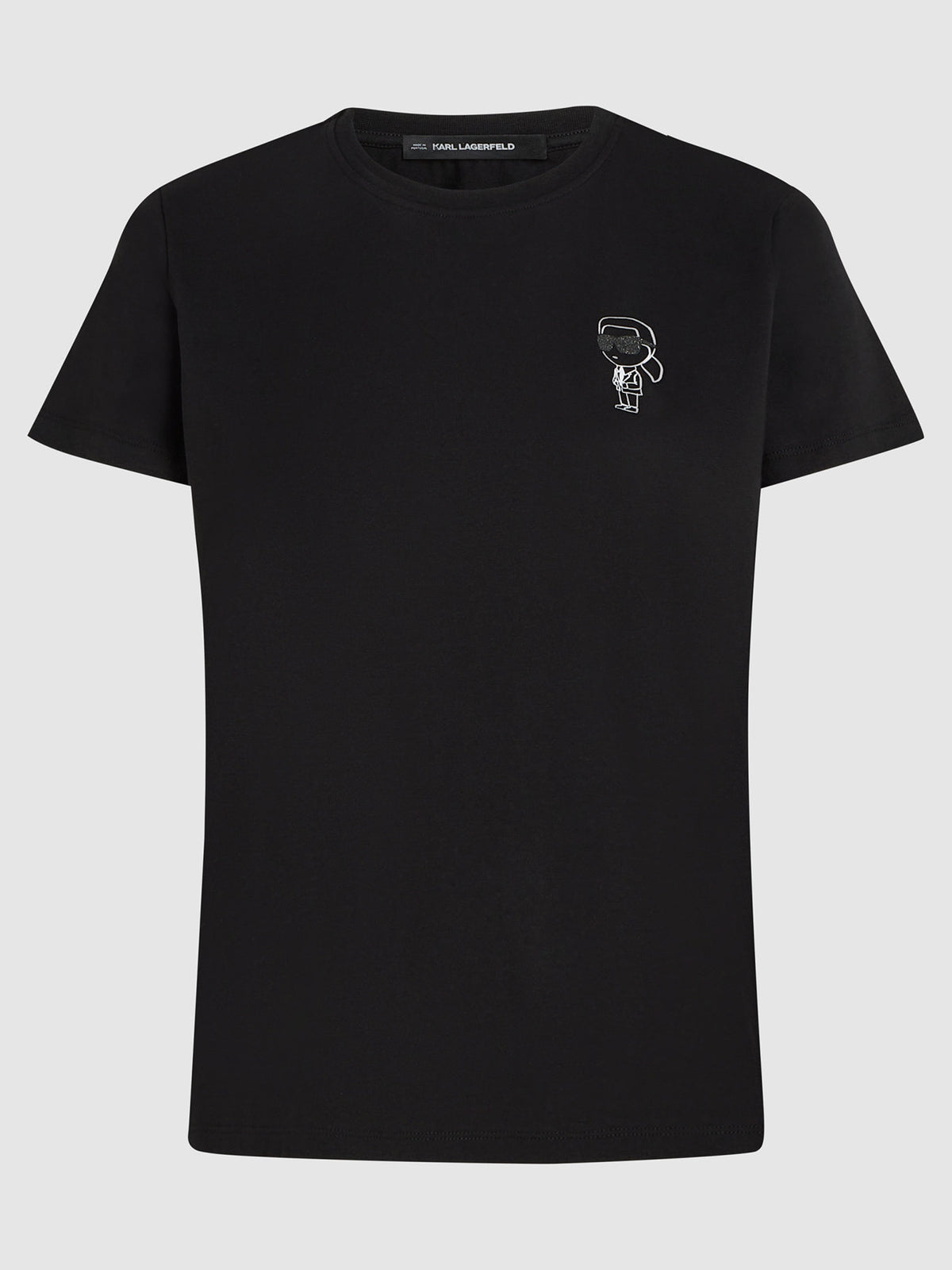 Camiseta Negra Mujer Karl Lagerfeld