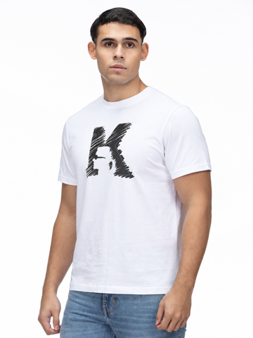 Camiseta Blanca Hombre Karl Lagerfeld