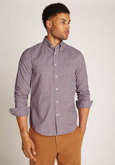 Camisa Tommy Hilfiger Regular Regatta Red