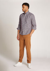 Camisa Tommy Hilfiger Regular Regatta Red