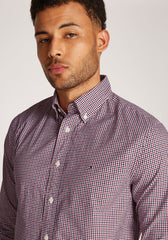 Camisa Tommy Hilfiger Regular Regatta Red