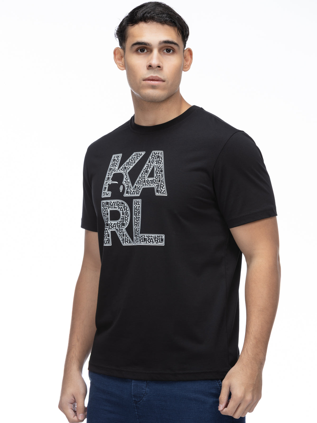 Camiseta Negra Hombre Karl Lagerfeld