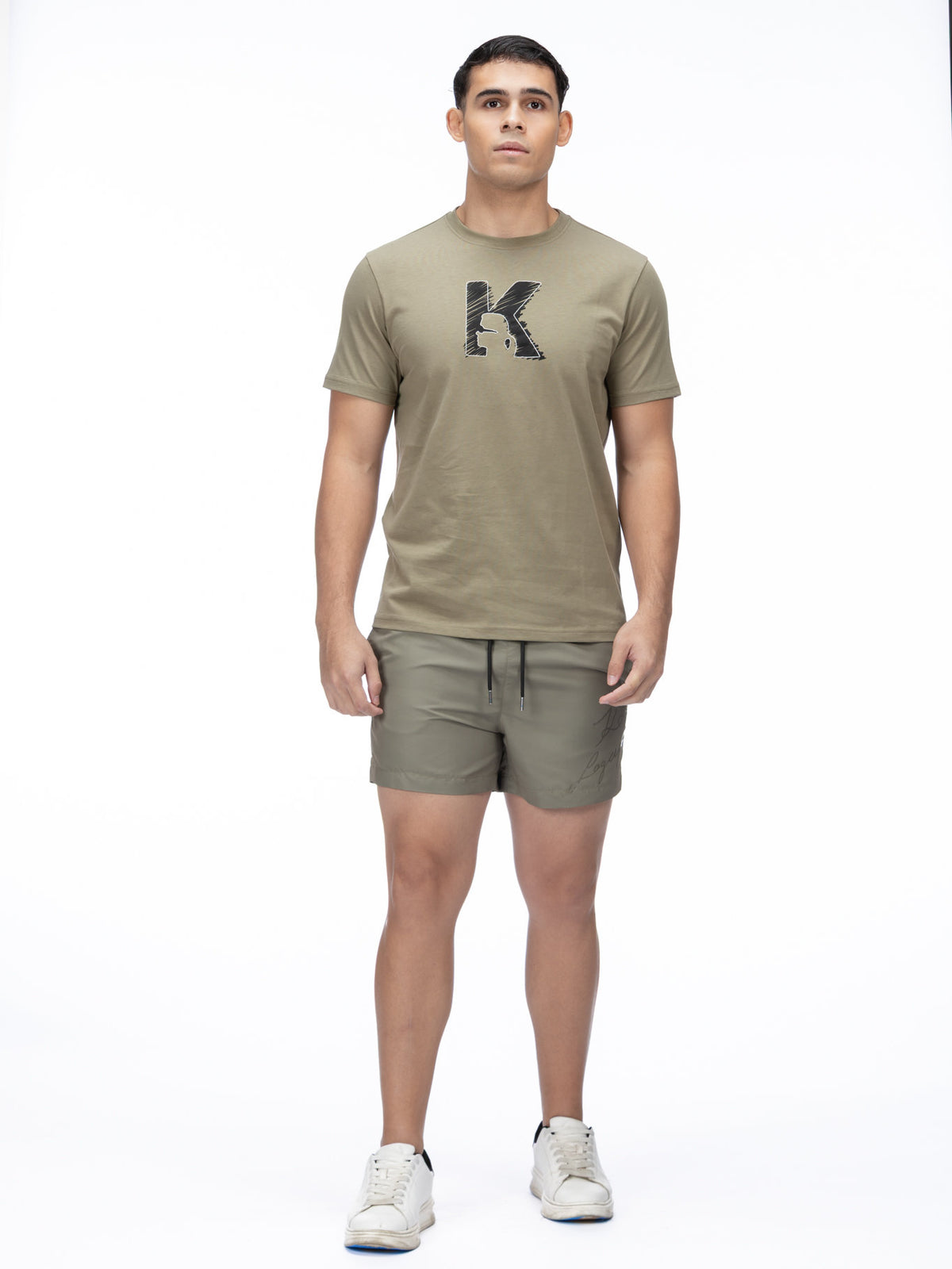 Camiseta Oliva Hombre Karl Lagerfeld