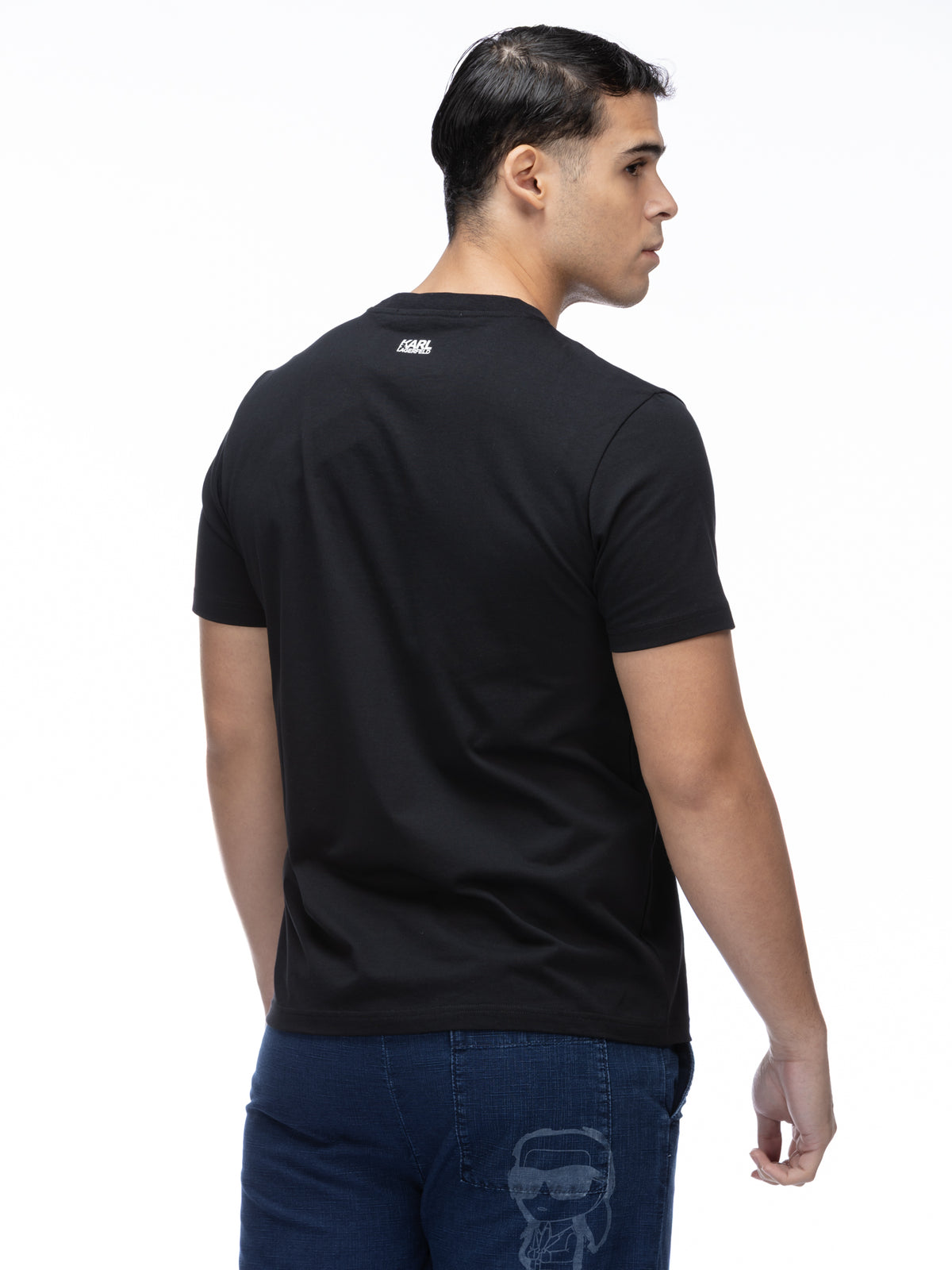 Camiseta Negra Hombre Karl Lagerfeld