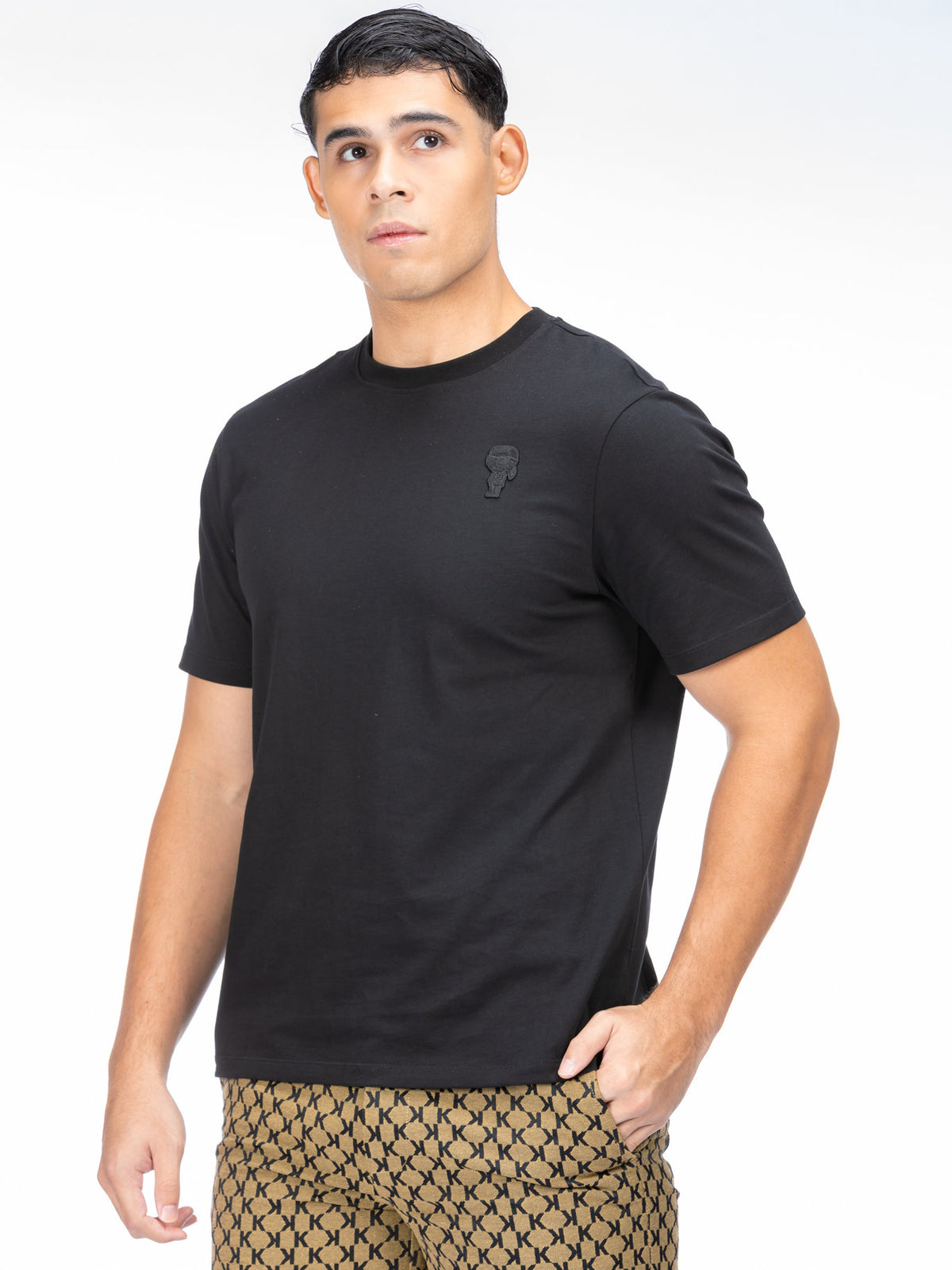 Camiseta Negra Hombre Karl Lagerfeld