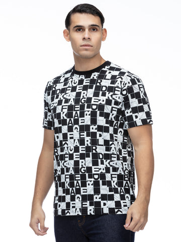Camiseta Negra Hombre Karl Lagerfeld