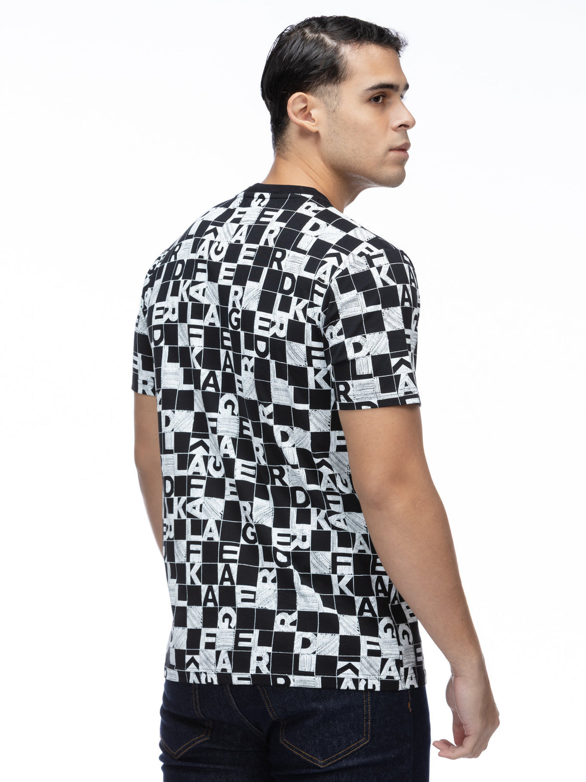 Camiseta Negra Hombre Karl Lagerfeld