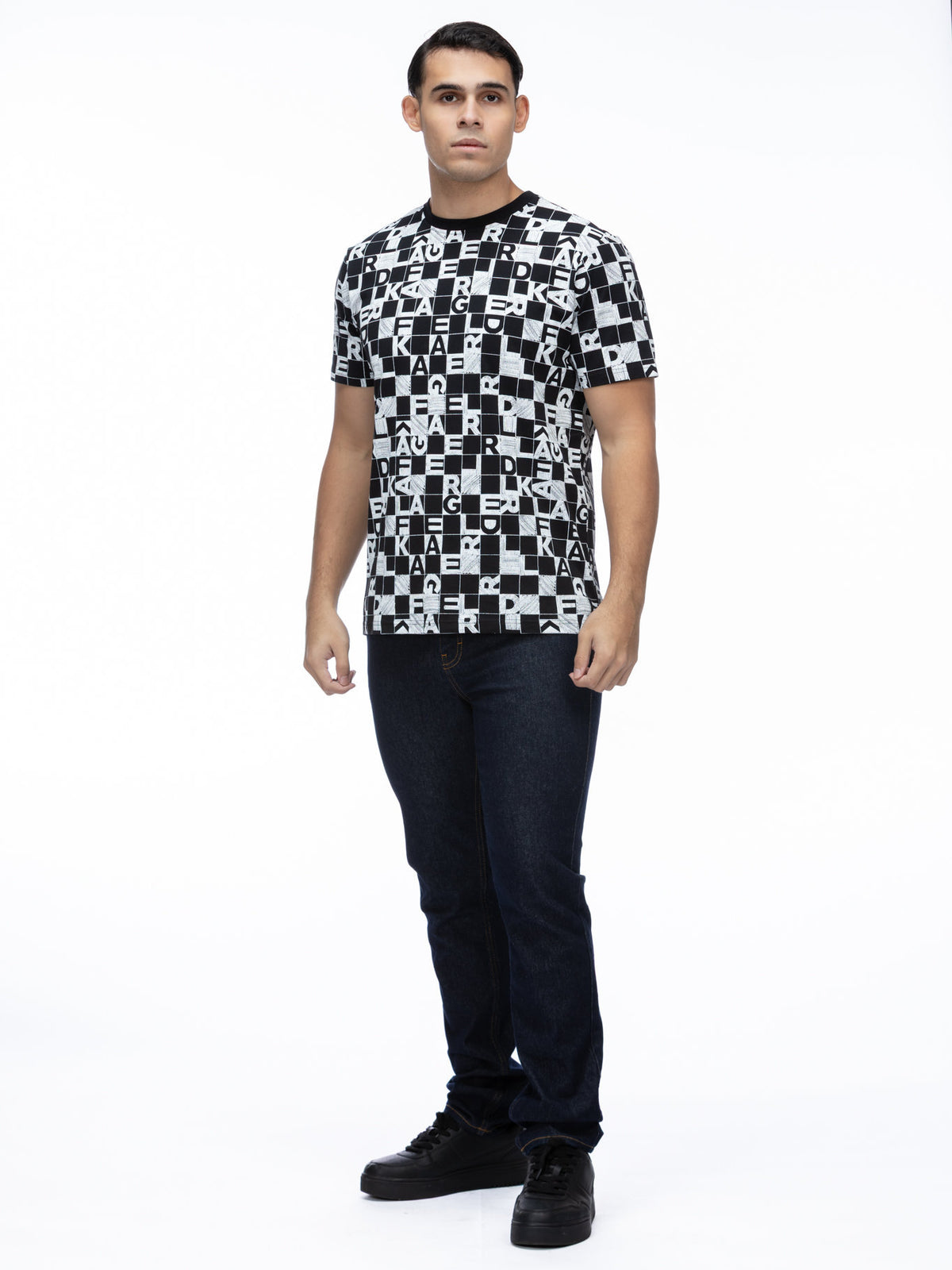 Camiseta Negra Hombre Karl Lagerfeld