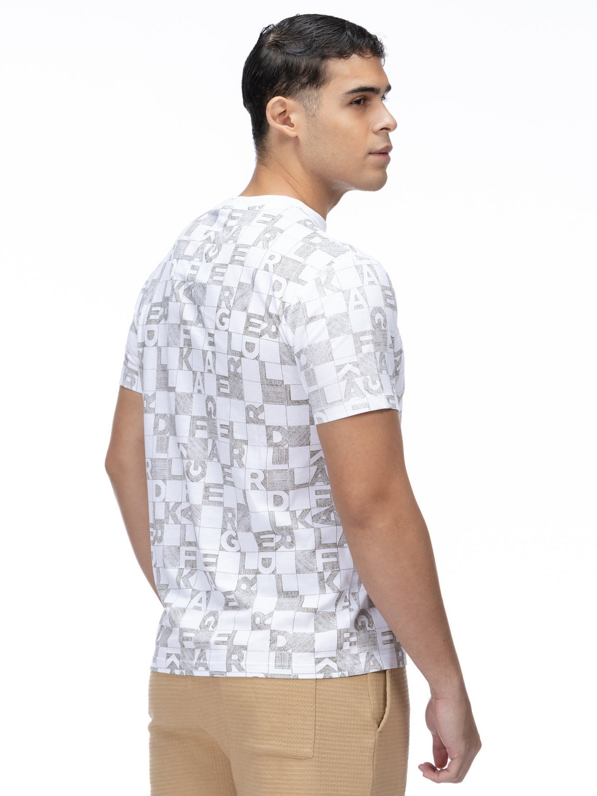 Camiseta Blanca Hombre Karl Lagerfeld