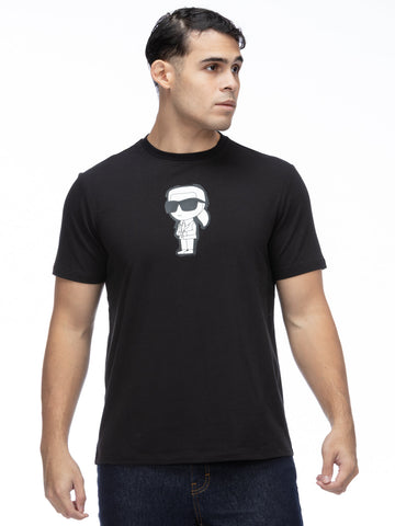 Camiseta Negra Hombre Karl Lagerfeld