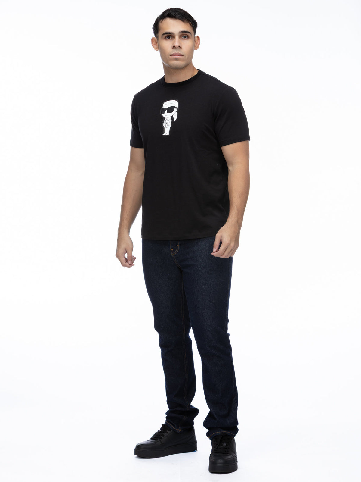 Camiseta Negra Hombre Karl Lagerfeld