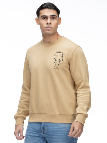 Buzo Beige Hombre Karl Lagerfeld
