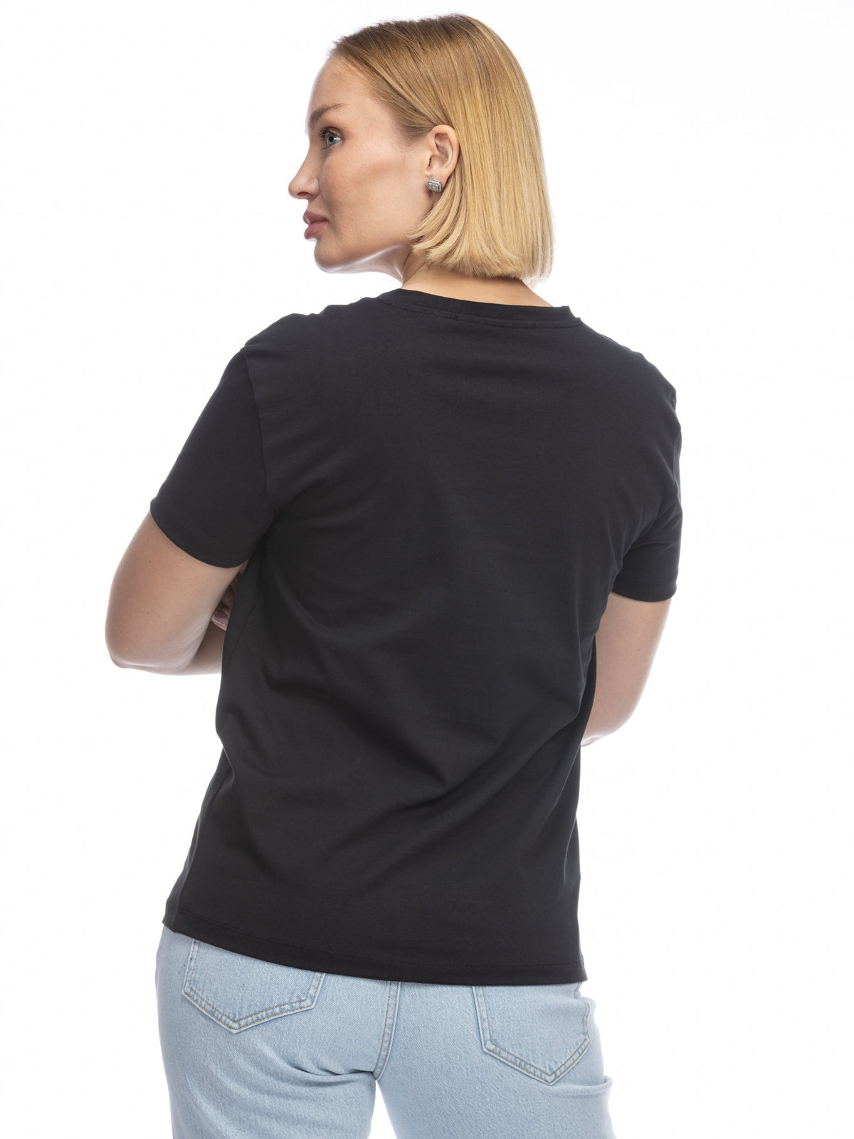 Camiseta Negra Mujer Karl Lagerfeld