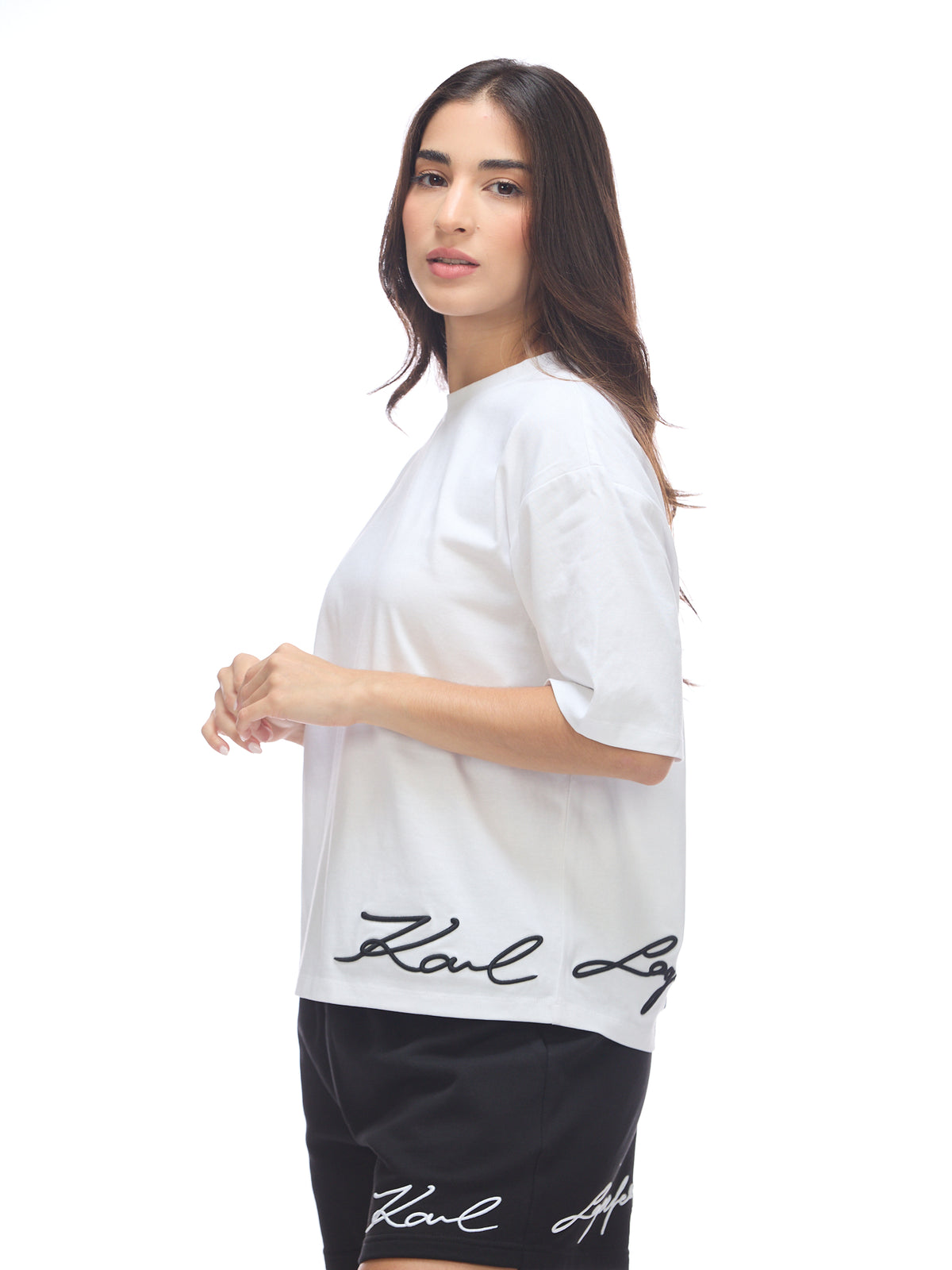 Camiseta Blanca Mujer Karl Lagerfeld