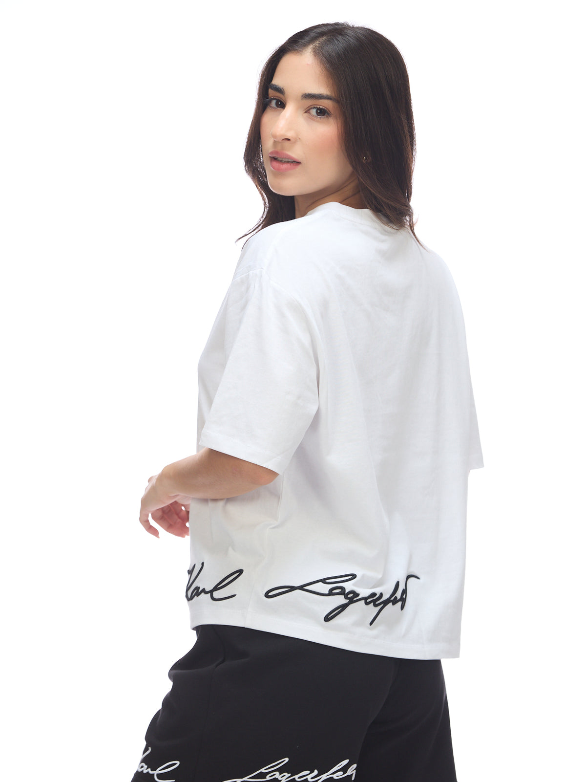 Camiseta Blanca Mujer Karl Lagerfeld