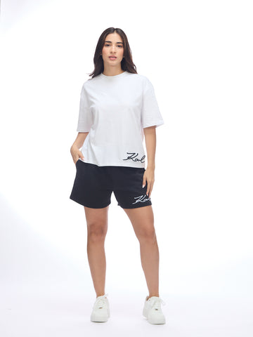 Camiseta Blanca Mujer Karl Lagerfeld