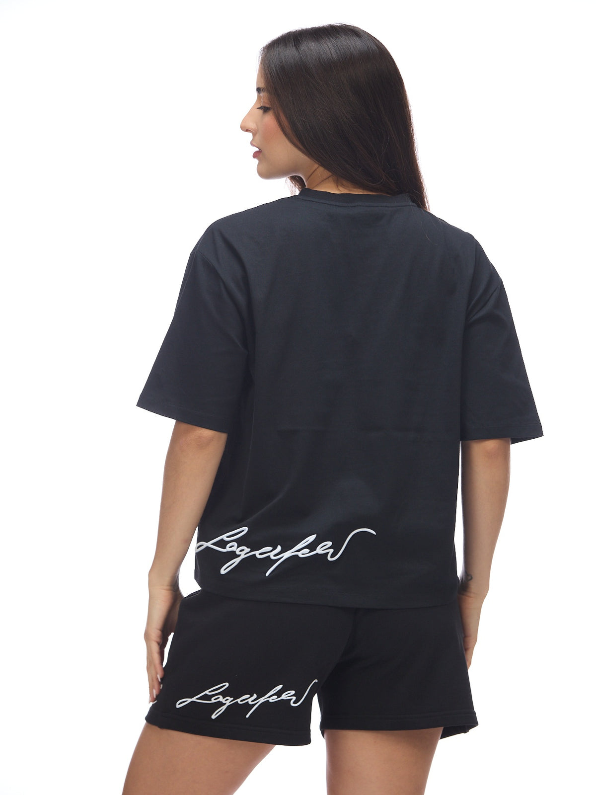 Camiseta Negra Mujer Karl Lagerfeld