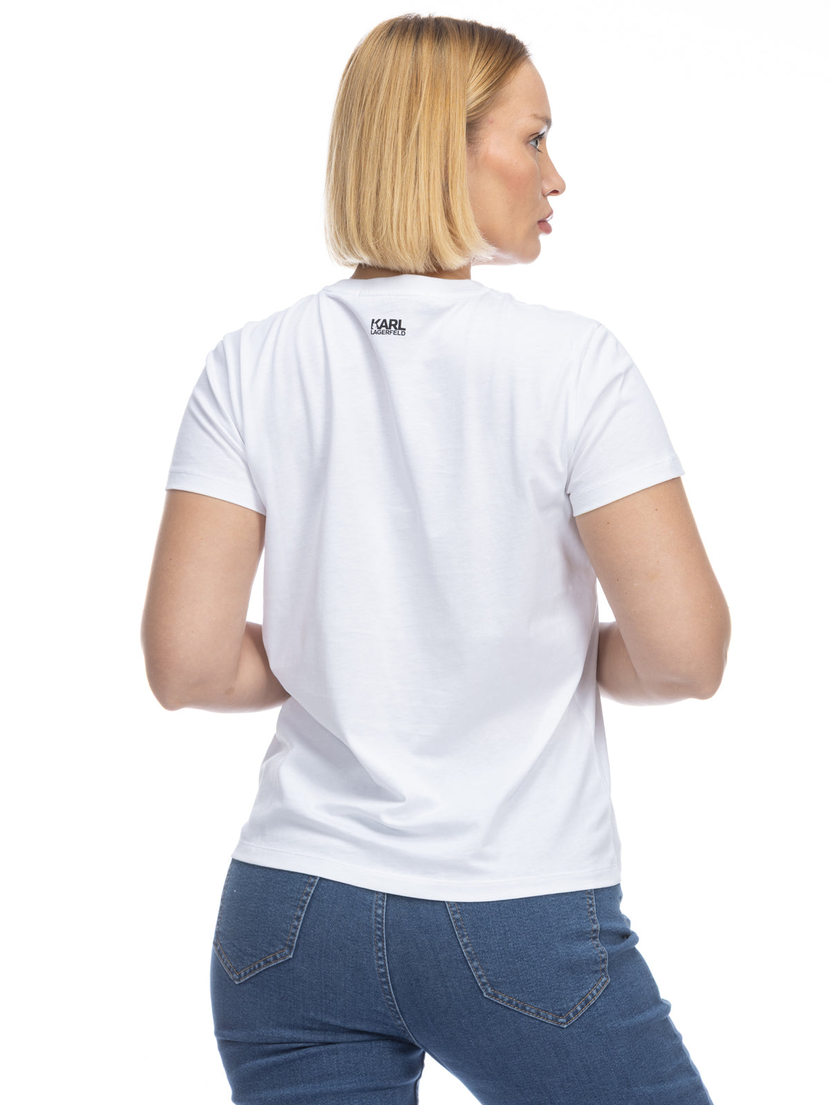 Camiseta Blanca Mujer Karl Lagerfeld